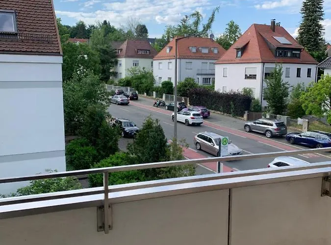 Naturnah Und Schnell Zentral Strassenbahn Naehe Apartmán Norimberk